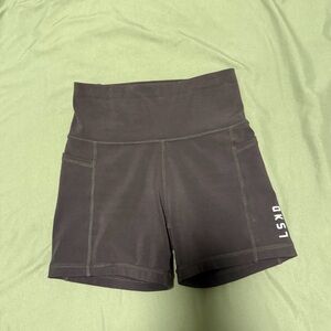 LSKD charcoal workout shorts